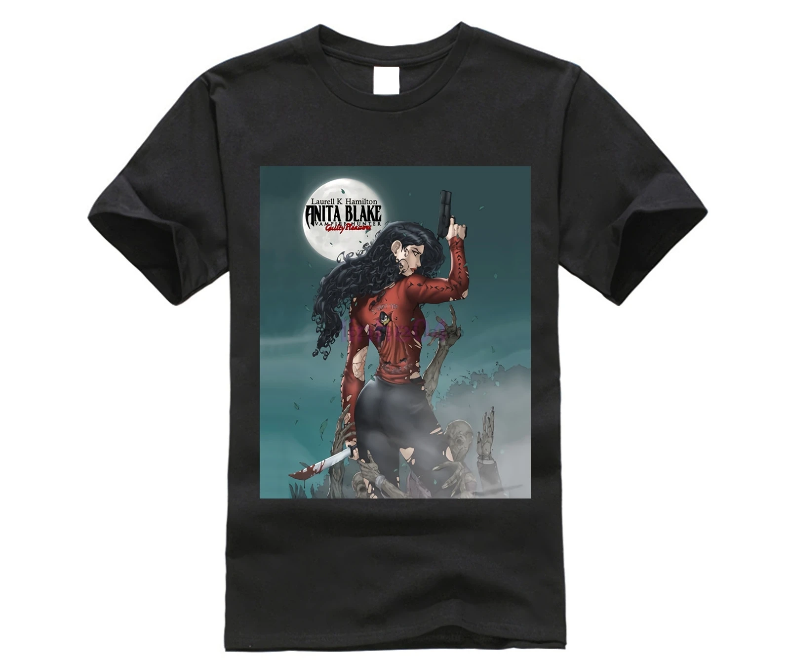 Футболка Anita Блейк вампир Хантер |