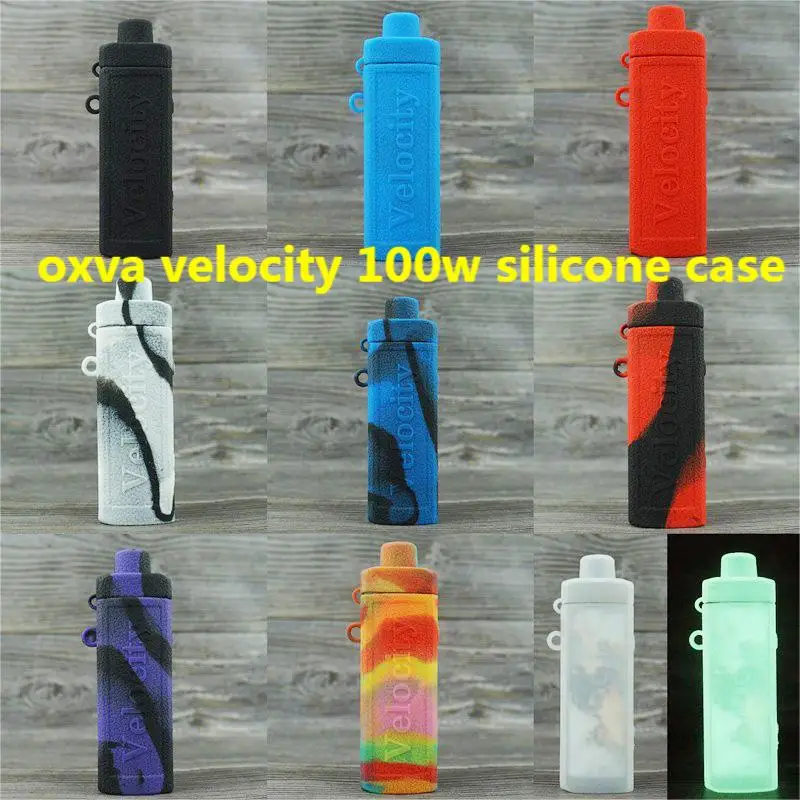 

New soft silicone protective case for oxva velocity 100w only case rubber sleeve shield wrap skin 1pcs