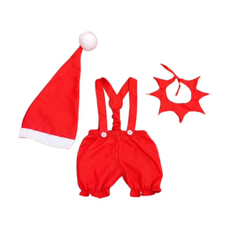 Christmas Photography Studios Shooting Prop for Newborn Party Costume Baby Photo