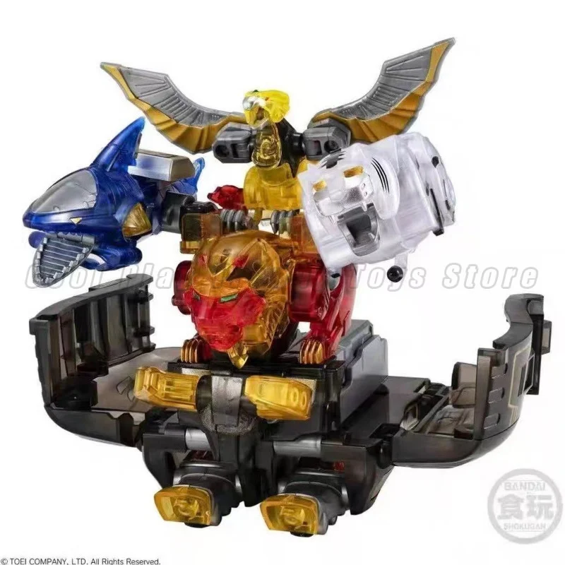 Фото В наличии: Оригинальные фигурки BANDAI Super Minipla SMP Gaoicarus Gaohunter Gaorangers Hyakujuu Sentai, аниме-модели, коллекционные фигурки. №4