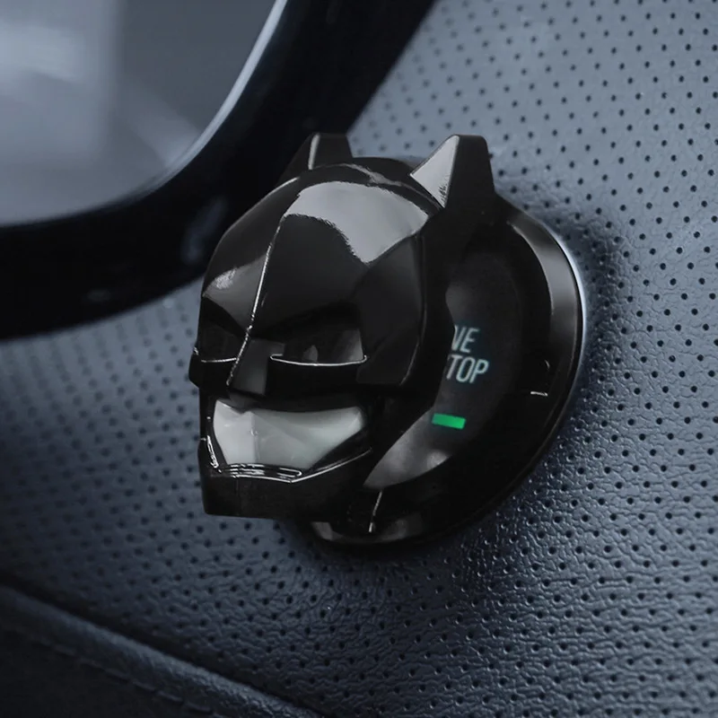 

Car Engine Ignition Start Stop 3D Metil Trim Sticker Push Button One Button Ignition Key Decorative Switch Button Cover