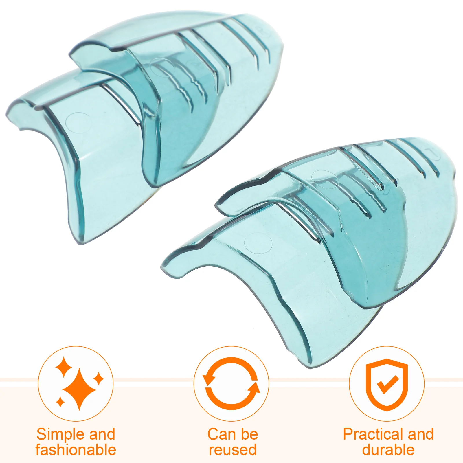 2 пары очков с защитными крыльями гибкие боковые щитки для защиты прозрачные