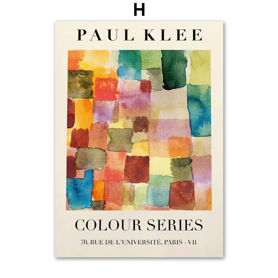 Настенные картины пол Кли Пикассо абстрактная женщина цветок на холсте