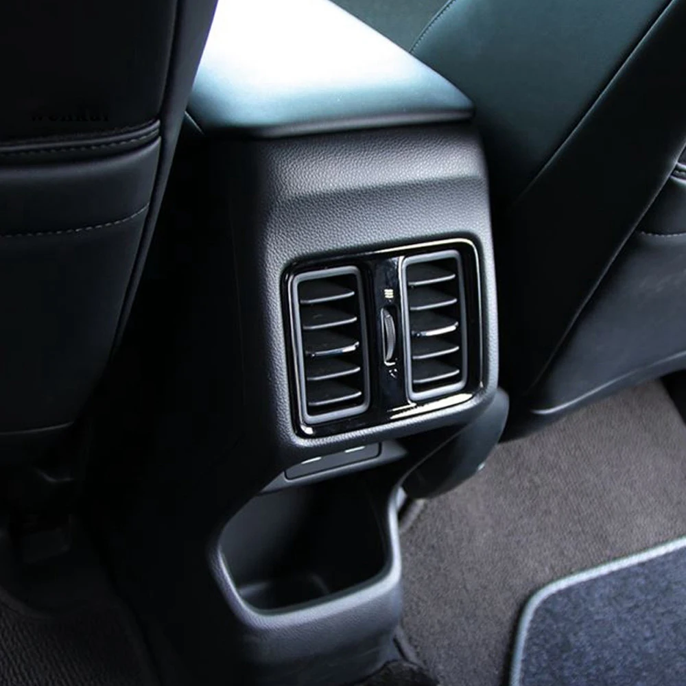 Блестящее черное заднее сиденье для Honda Vezel HR-V HRV 2021 2022