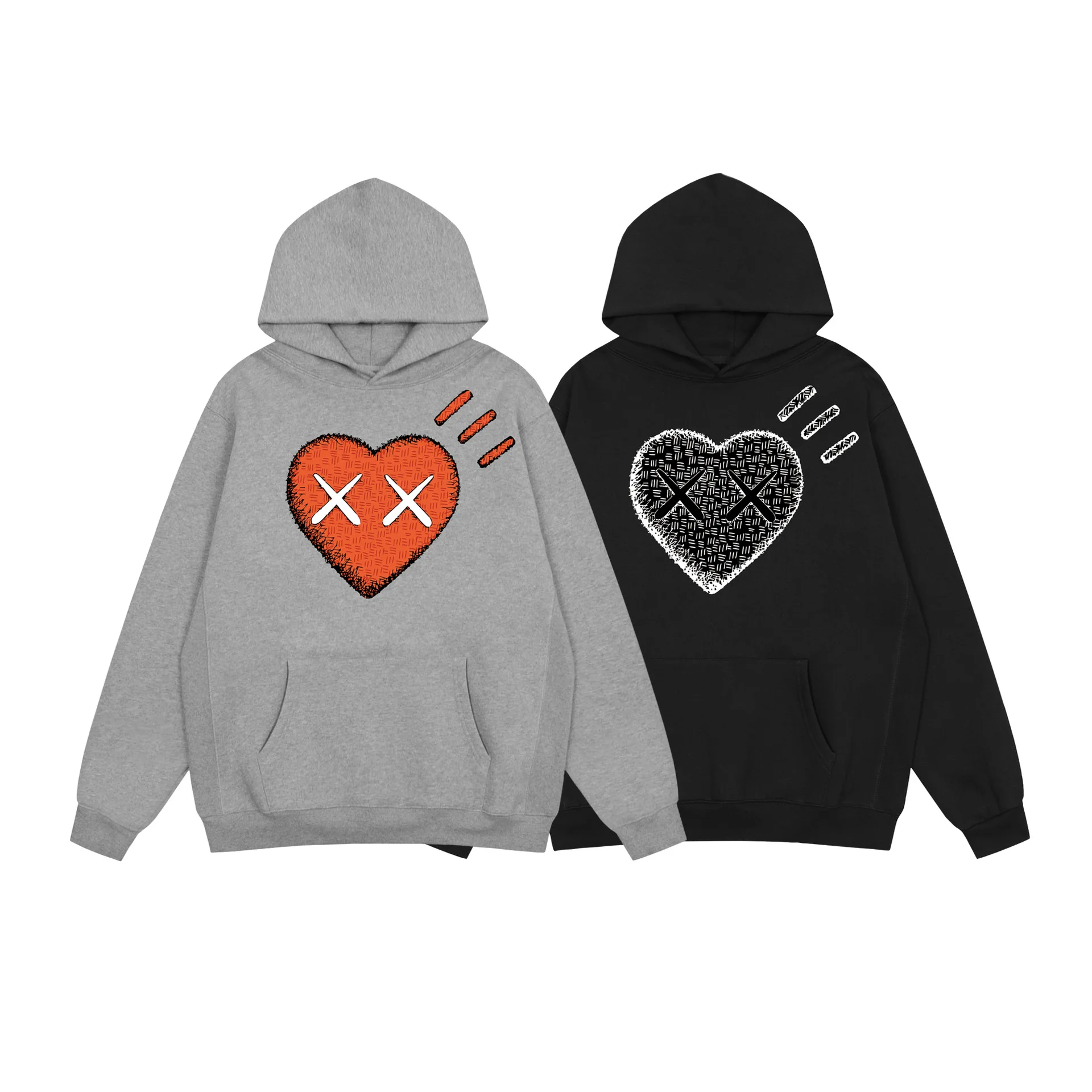 

Human Made Hoodies Men Women 1:1Love Printed Hoodie Sweater Human MadeSweater
