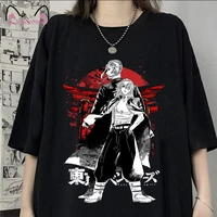 tokyo avengers japanese anime t shirt women streetwear tops harajuku kawaii tokyo avengers graphic tees unisex cartoon tshirt