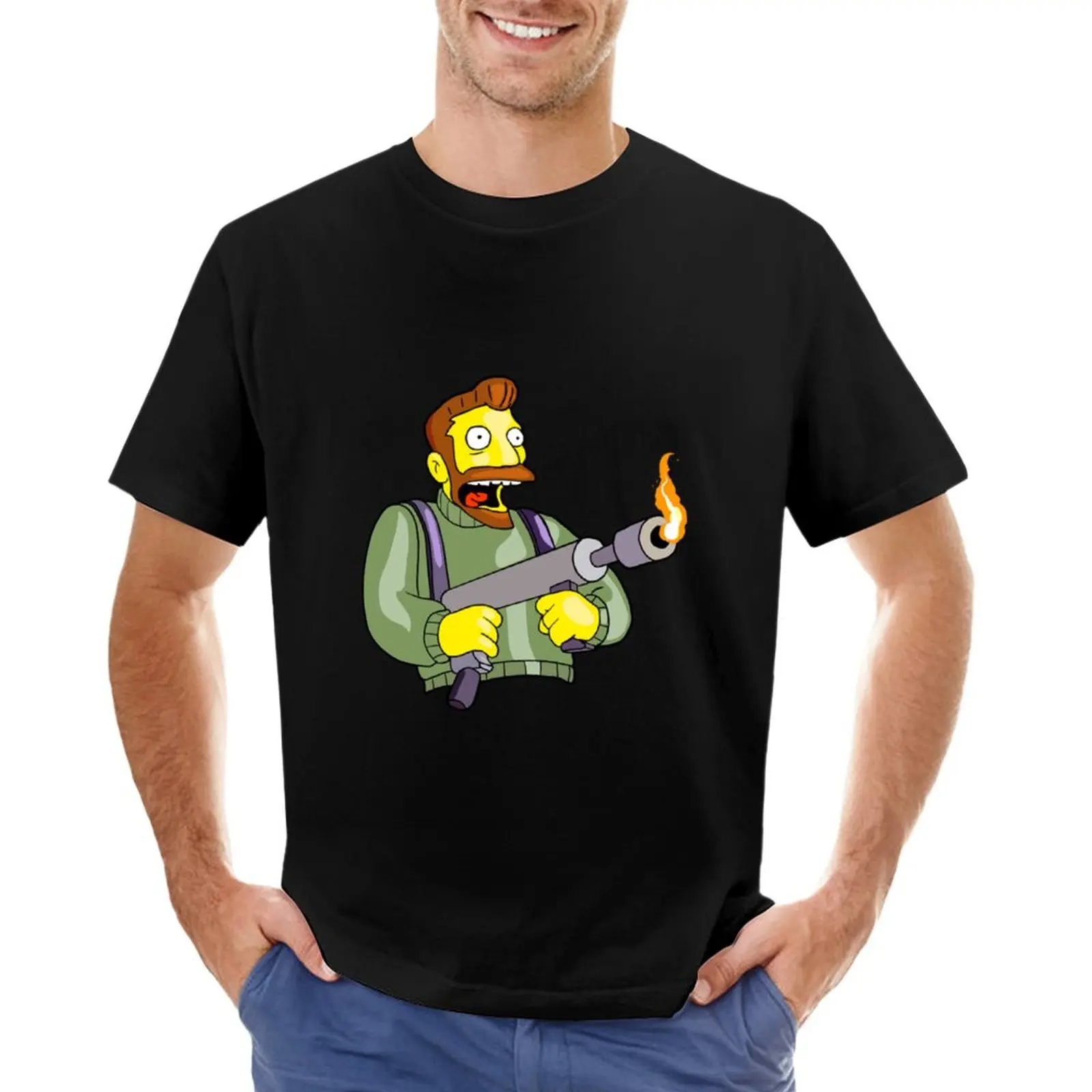 Новая футболка с надписью «Hank Scorpio_Essential»