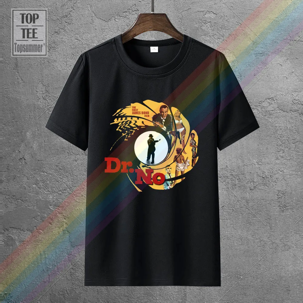 

James Bond Dr No Movie Men'S Funny T Shirt Streetwear Harajuku Tshirt Sexy Girl T Shirts Short Sleeves Tee Shirt Xxxxl