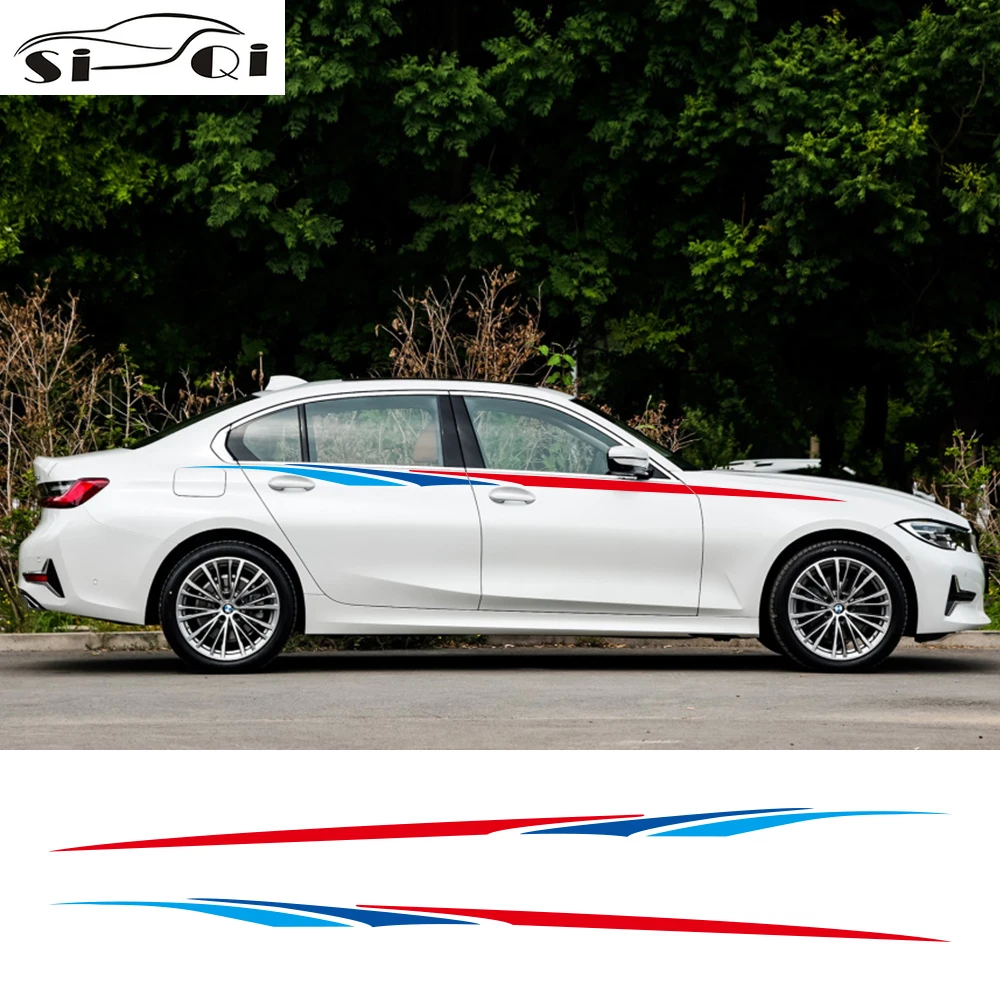 

Наклейки на боковую талию автомобиля, 2 шт., для Audi, BMW, Ford, Volkswagen, Toyota, Renault, Peugeot, Mercedes, Honda, аксессуары «сделай сам» для тюнинга автомобиля