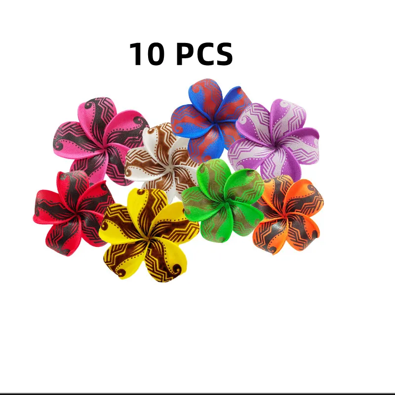 

10 pieces/set of simulated flower corsage headpiece hand bouquet DIY frangipani handmade wreath Wedding Decoration for friends a