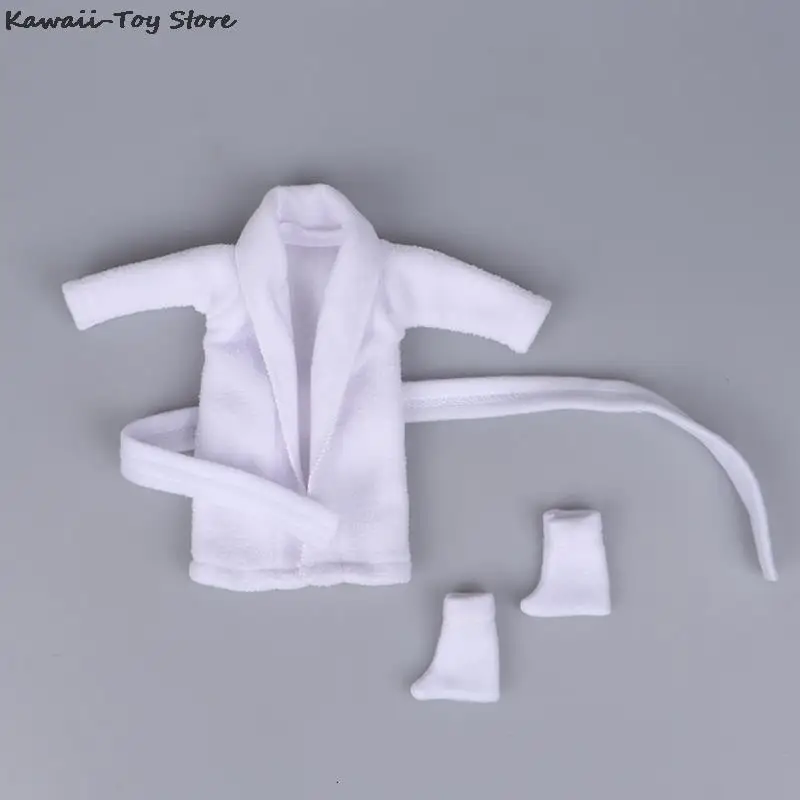 

1 комплект, рождественские игрушки, аксессуары, одежда Санта кутюр для куклы-эльфа, Белая обувь для халата