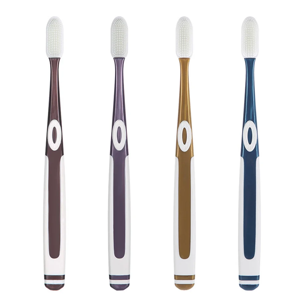 

Мягкие зубные щетки из силикона, для взрослых, для ухода за внезубами, для путешествий, для всей семьи, ручная щетка для зубов, для лучших, сре...