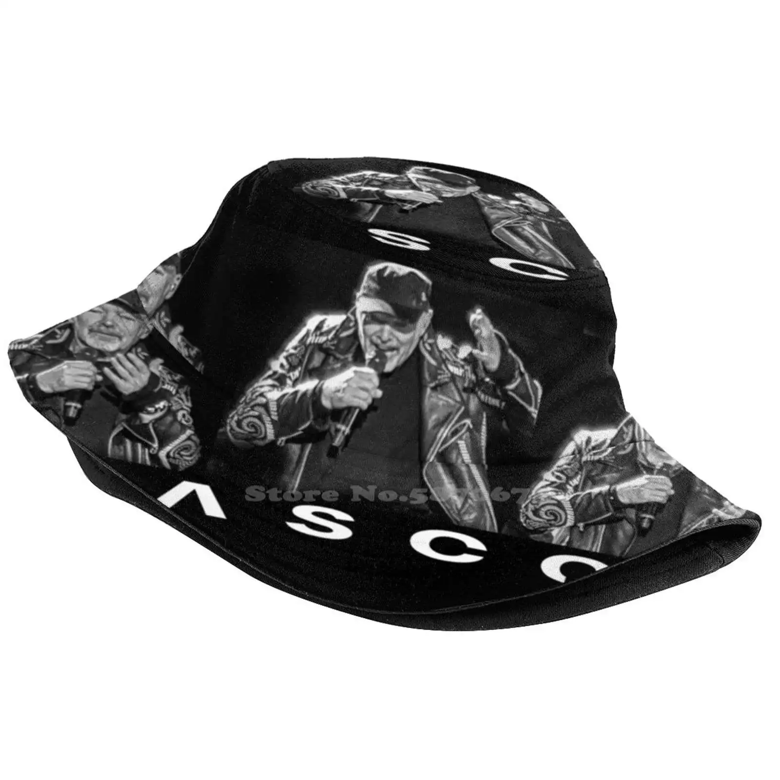Vasco Rossi унисекс летняя искусственная кожа Vascorossi черный темный верх Regalotop концерт