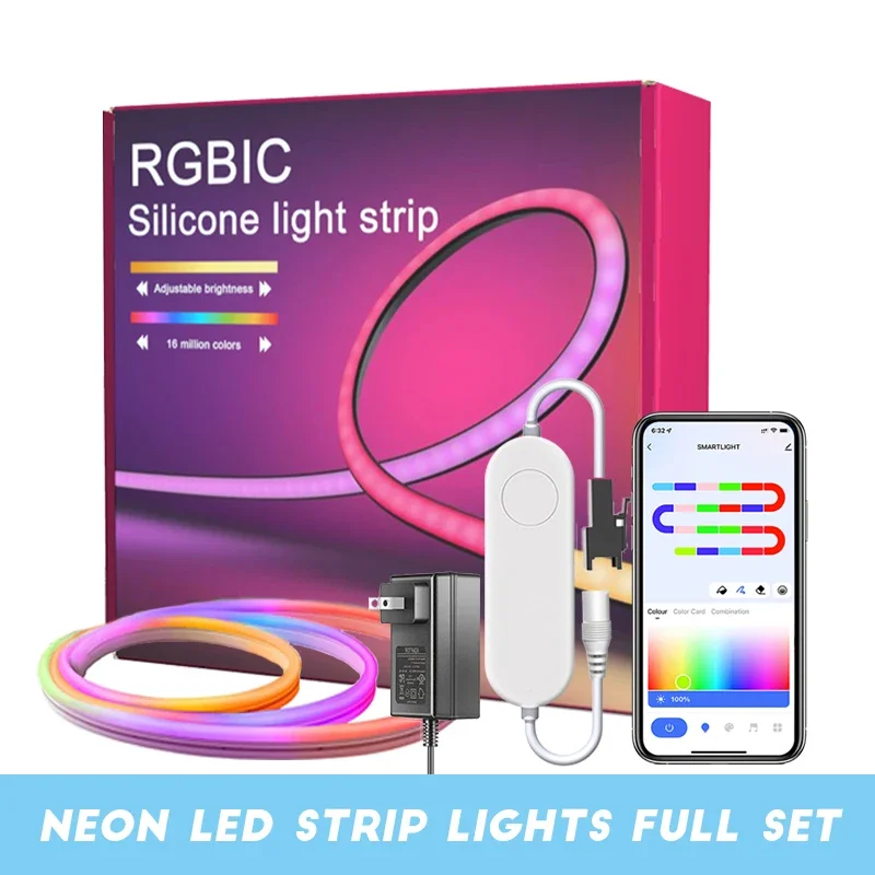 Светодиодная лента Acosh neon RGBIC 10 м