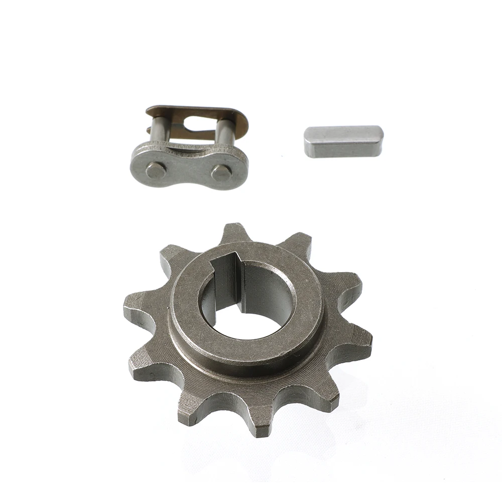 

Передняя звездочка двигателя с 10 зубьями 420 17 мм и открытым штифтом для мини-велосипеда Coleman CT200 Trail 200 KT196 Go Kart