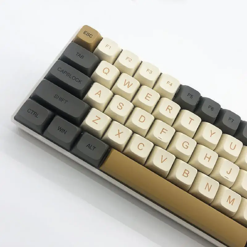 

Pbt 125 Keys Keycap Xda Profile Personalized English Russian Japanese Waterproof For Gaming Mechanical Keyboard For Cherry