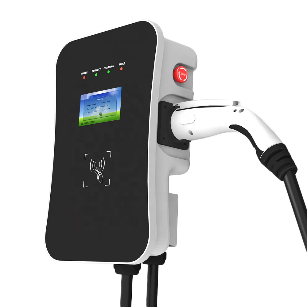 Стандартный разъем IEC типа 2 зарядная станция для электромобиля переменного тока