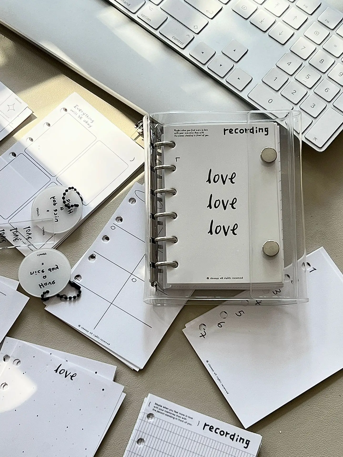 

Прозрачный блокнот Coliky A7