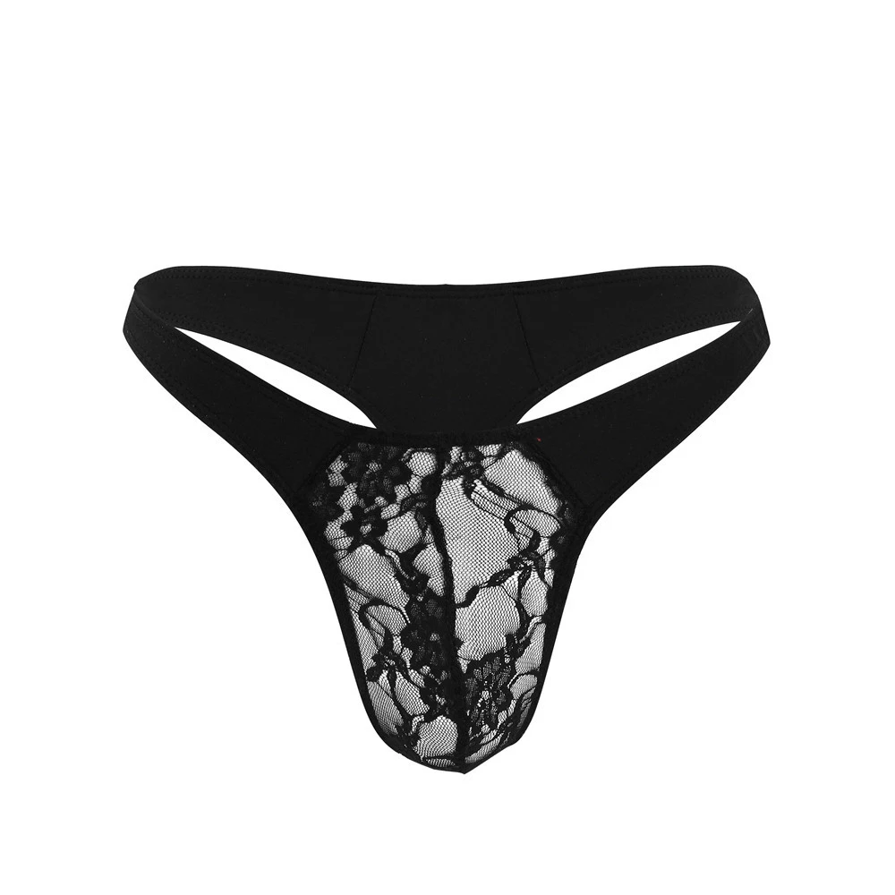 

Men Sexy G String Cueca Gay Tanga Hombre Men Briefs Lace Low Rise Bikini Underwear Jockstrap Lingerie Panties Thongs 2022