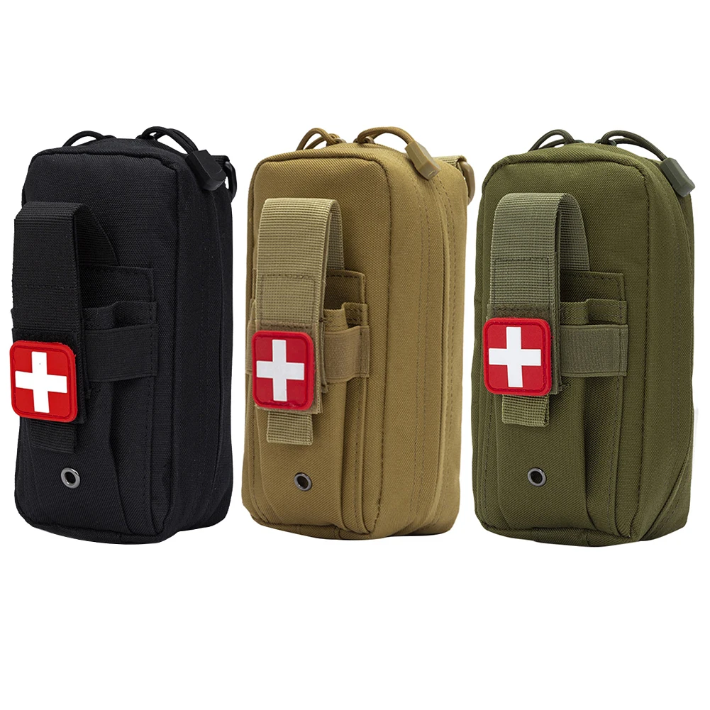 

Tactical MOLLE Medical EDC Pouch Outdoor EMT First Aid Kit Pouch Trauma Hunting Emergency Survival Bag Military Tool Pack