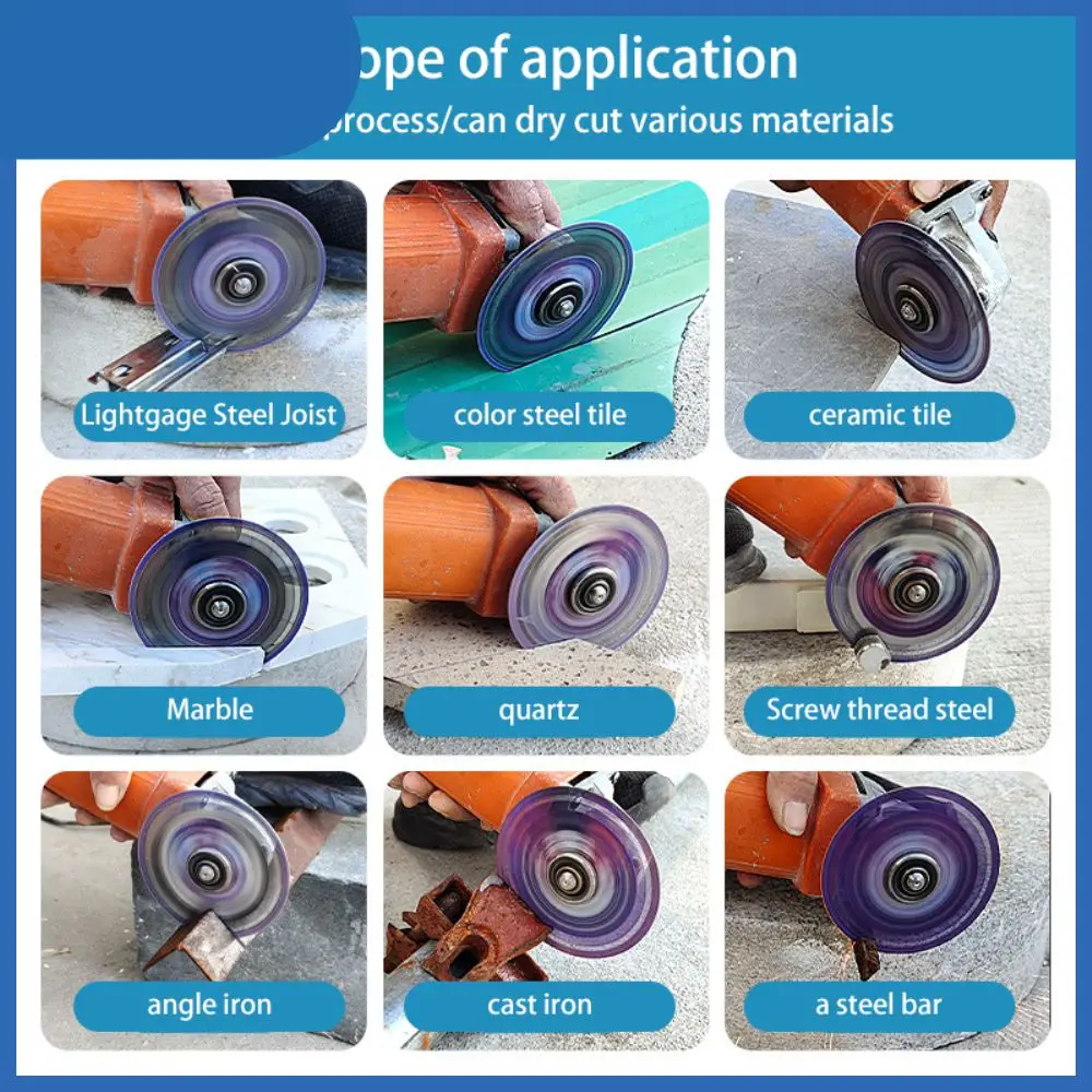 

Sharp Steel Cutting Saw Blade Ultra-thin Cutting Grinding Wheel Durable Efficient Multifunctional Circular Cutting Disc Iron
