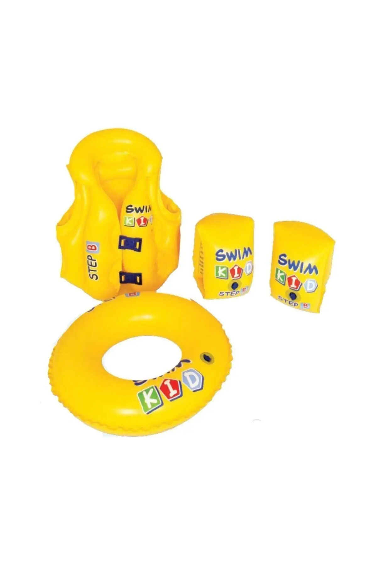 Pool And Sea Children's Swimming Learning Set Arm Sleeve And Life Jacket Children's Swimming Set