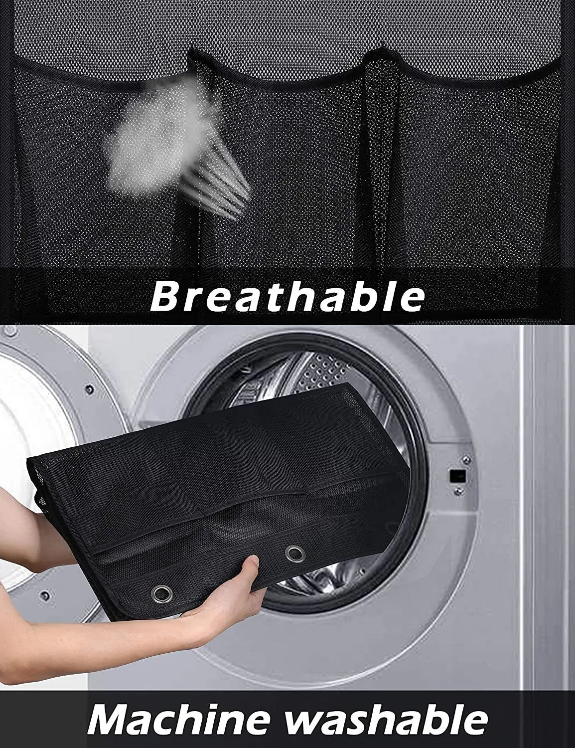 8-карманный органайзер для душа подвесная сумка хранения быстросохнущая сетка