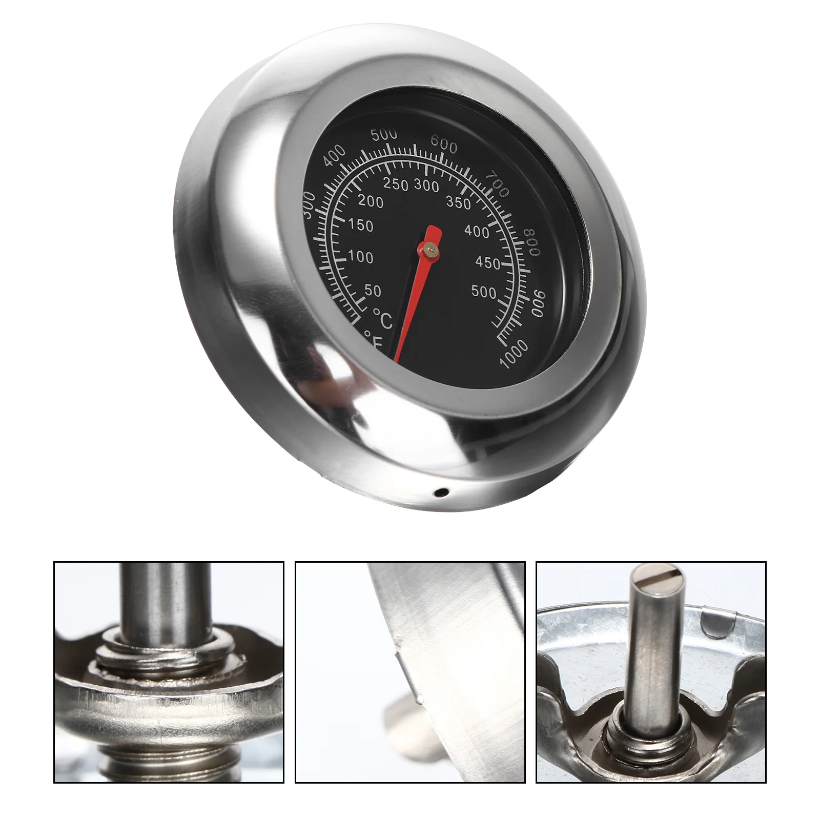 

Barbecue Bimetallic Round Cooking Kitchen Oven Smoker for Beef Lamb 50- 500℃