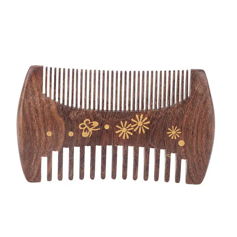 

Beard Comb Professional Styling Tool Lice Treatment Comb Elegant Static Free for Men for Home Travel