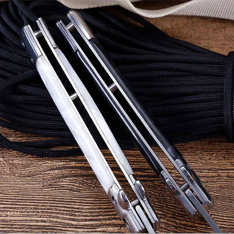 Тактический нож 9 3 дюйма лезвие из дамасской стали 7Cr15 59HRC карманный ножи для