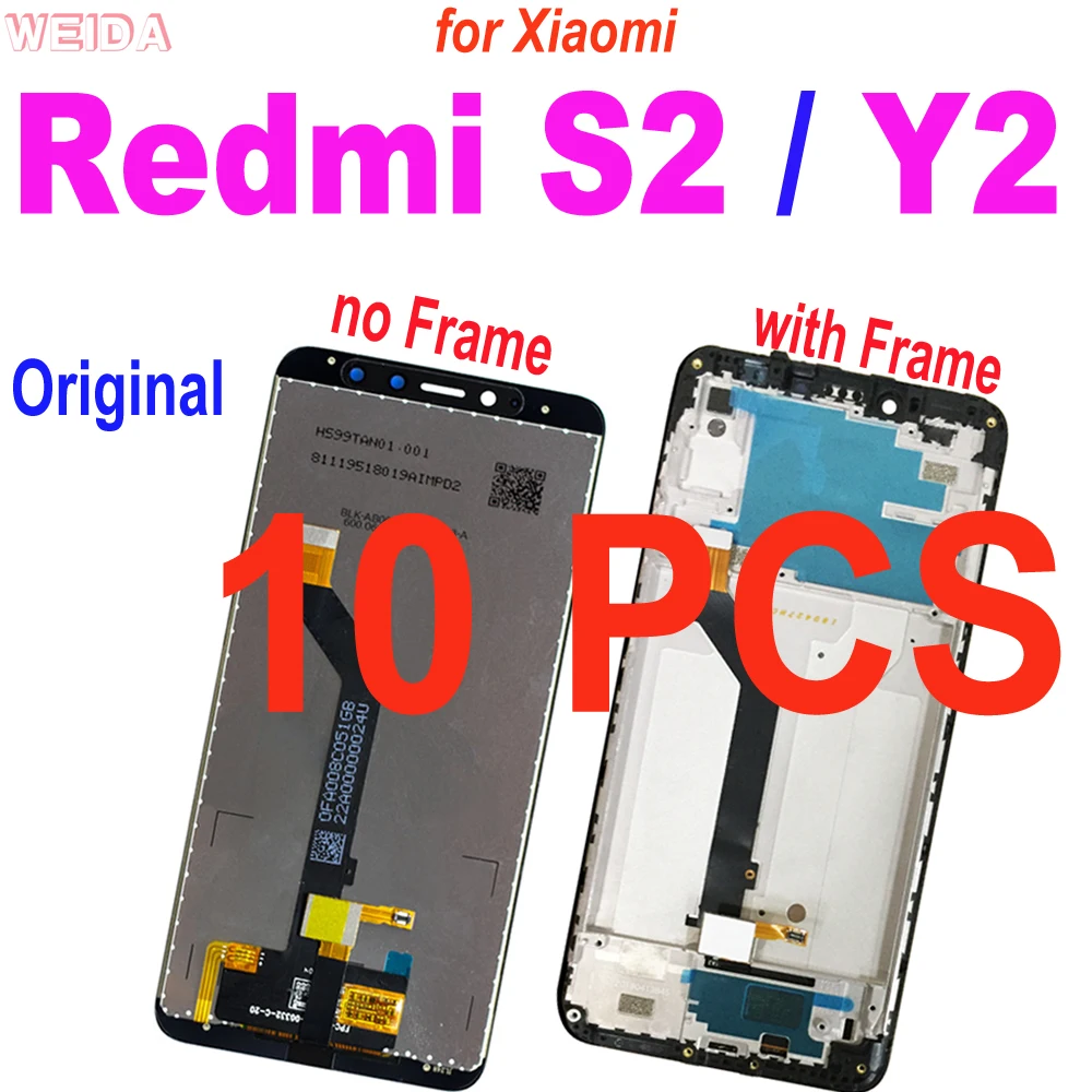 

Оригинальный ЖК-дисплей 5,99 дюйма для Xiaomi Redmi S2, ЖК-дисплей с сенсорным экраном и дигитайзером в сборе с рамкой для Xiaomi Redmi S2 Y2, ЖК-дисплей, 10 шт.