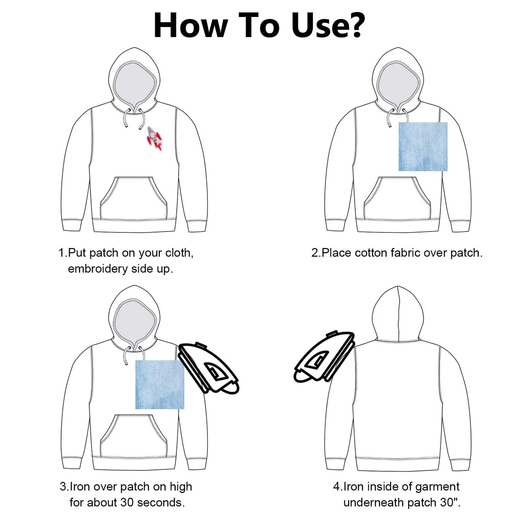 Утюг на заплатках 26 шт. планета астронавта сделай сам украшения аппликации