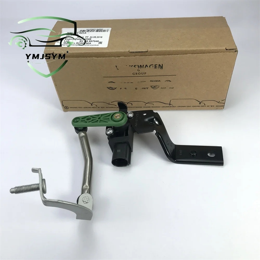 Датчик уровня левой передней фары 3Q0412521A для Volkswagen Arteon 17- Magotan B7 10-15 Passat B7/B8