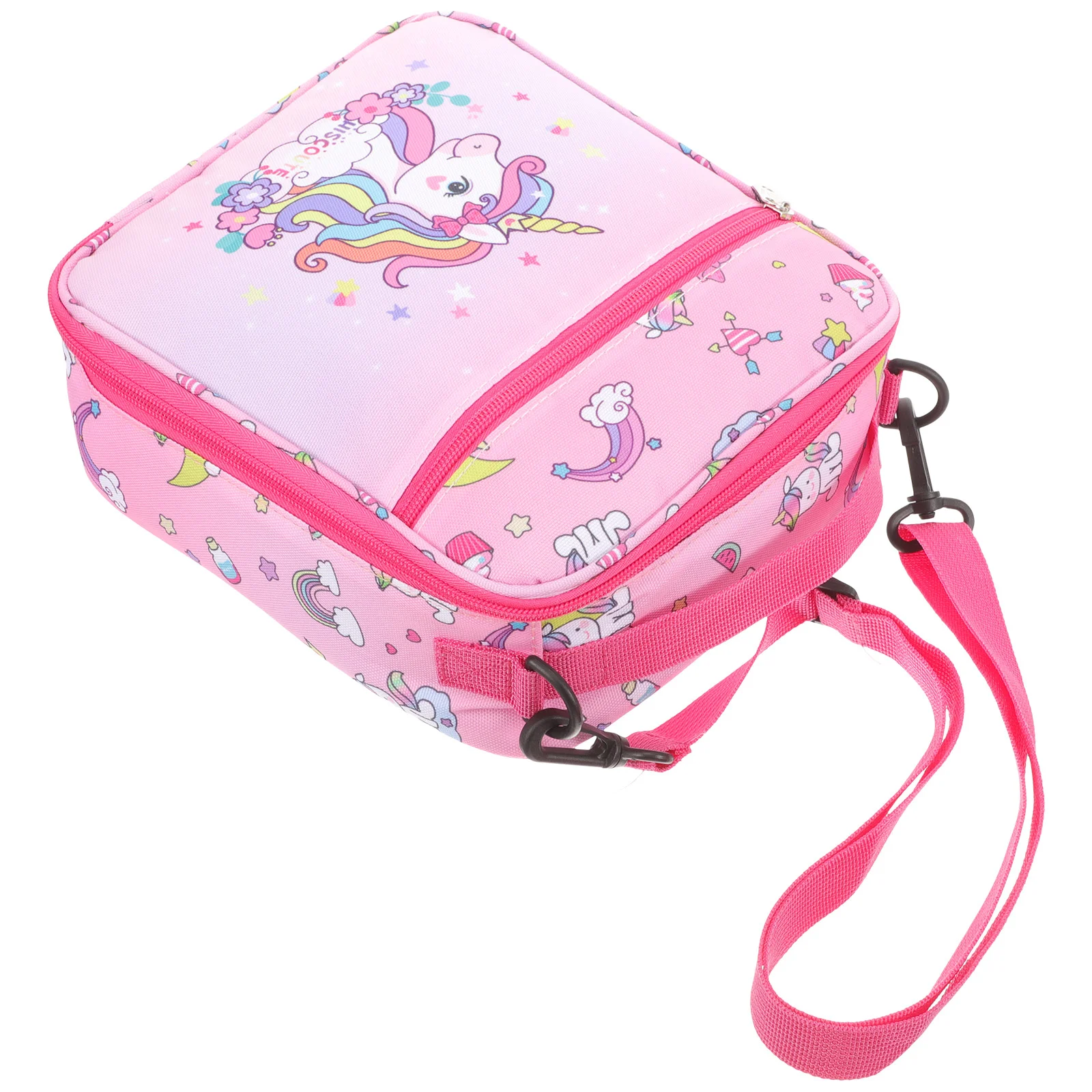 

Handbag Lunch Holder Case Casual Food Cartoon Cloth Tote Bags Students Girl Child Shoulder