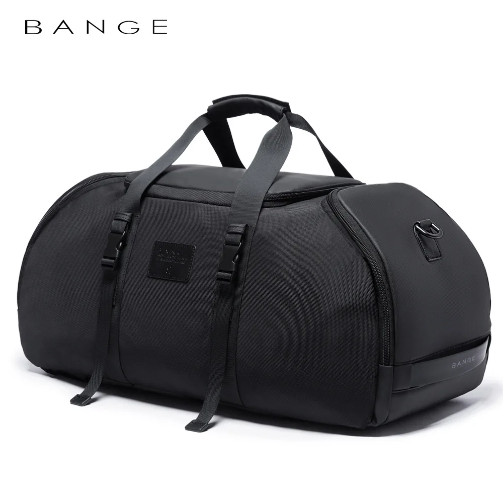 BANGE Gym bag for Men Suitcase Multifunction Backpack Large Waterproof Anti-stain Men Duffle Bag Travel Hand Luggage Bags New