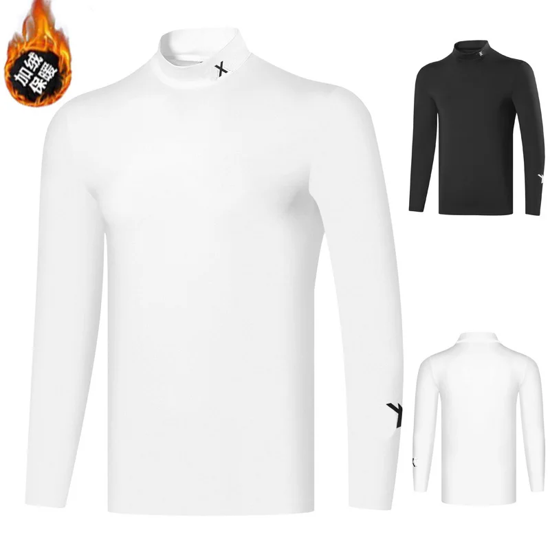 

Golf Clothing Autumn Men's New Long-Sleeved Comfortable Fashion High-Quality Casual Sports Base Coat Wear-Resistant Top