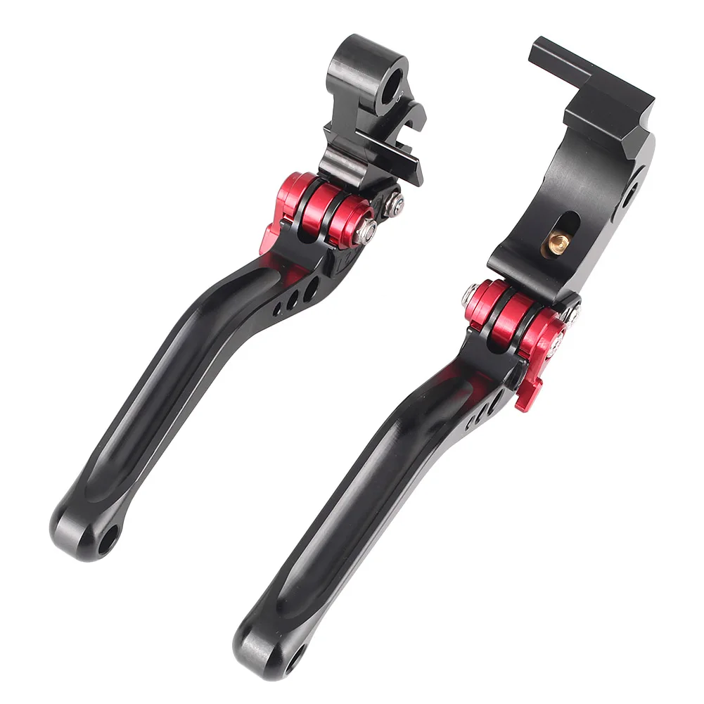 ЧПУ Короткие Рычаги тормозной муфты для Kawasaki Ninja 2006-2012 ZX10R &amp 2007-2013 ZX6R 2011-2012 Z750RBlack