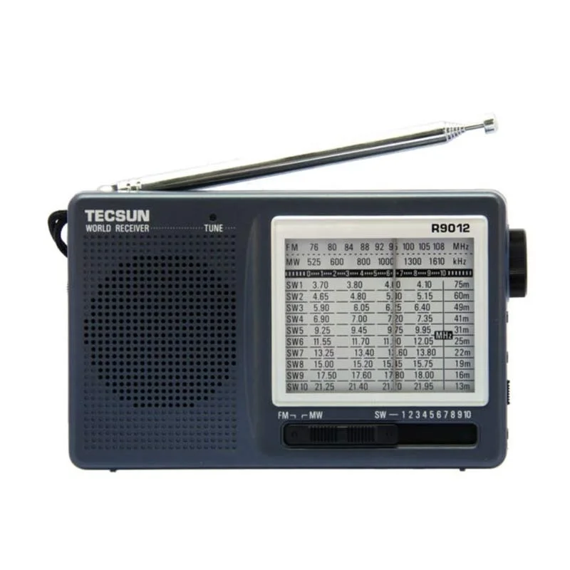 

R-9012 FM/AM/SW Radio 12 Bands Portable Receiver Radio High Sensitivity Selectivity Low Noise FM/AM/SW Radio