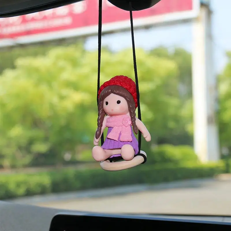 Подвеска-качели на зеркало заднего вида полимерные висячие украшения для