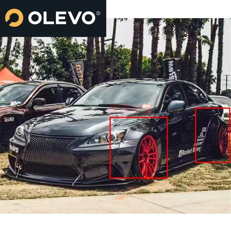 Фото Новый для Lexus IS IS250 IS300 2006-12 2013-2017 передний задний бампер, широкий комплект кузова, аксессуар для заднего и переднего крыла №5