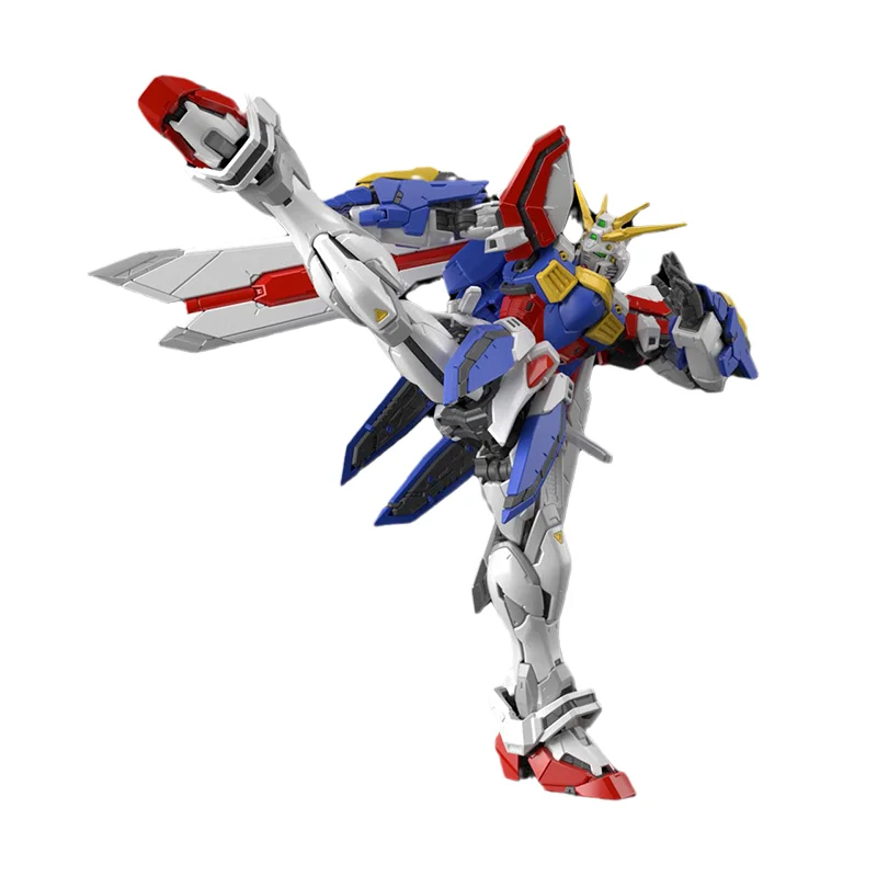 Фото Прямая доставка: Оригинальная коллекционная модель Bandai GUNDAM RG 1/144 GOD GUNDAM, сборная фигурка-игрушка для детей №4