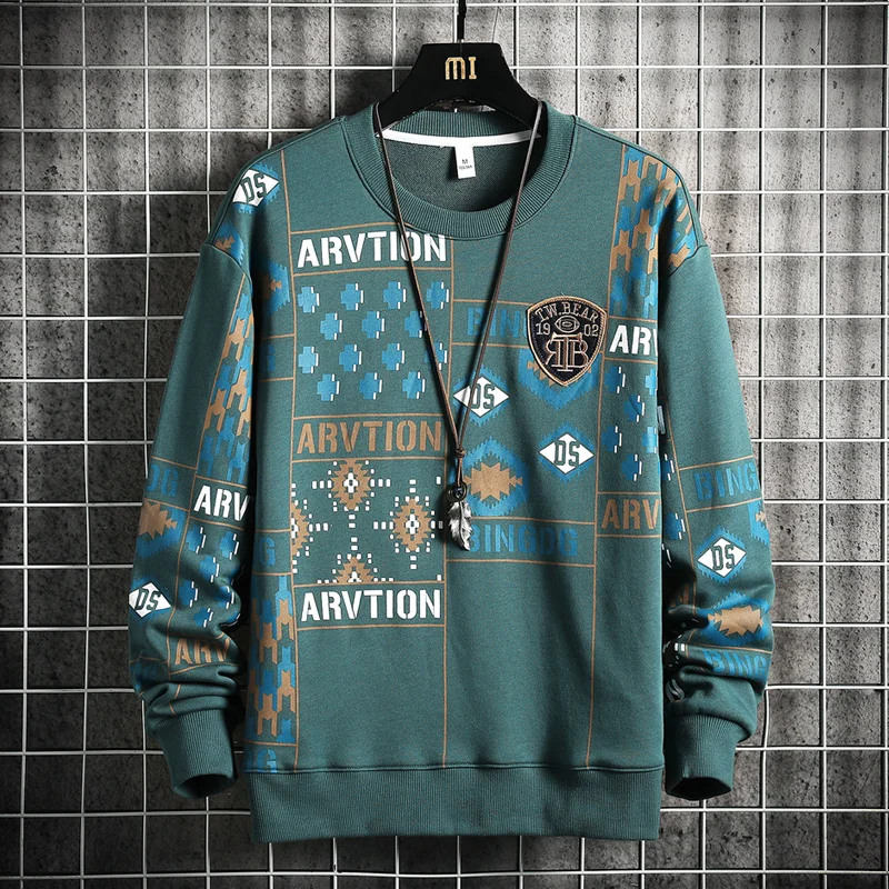 Рисунок 2 - Мужской Повседневный свитер с круглым вырезом