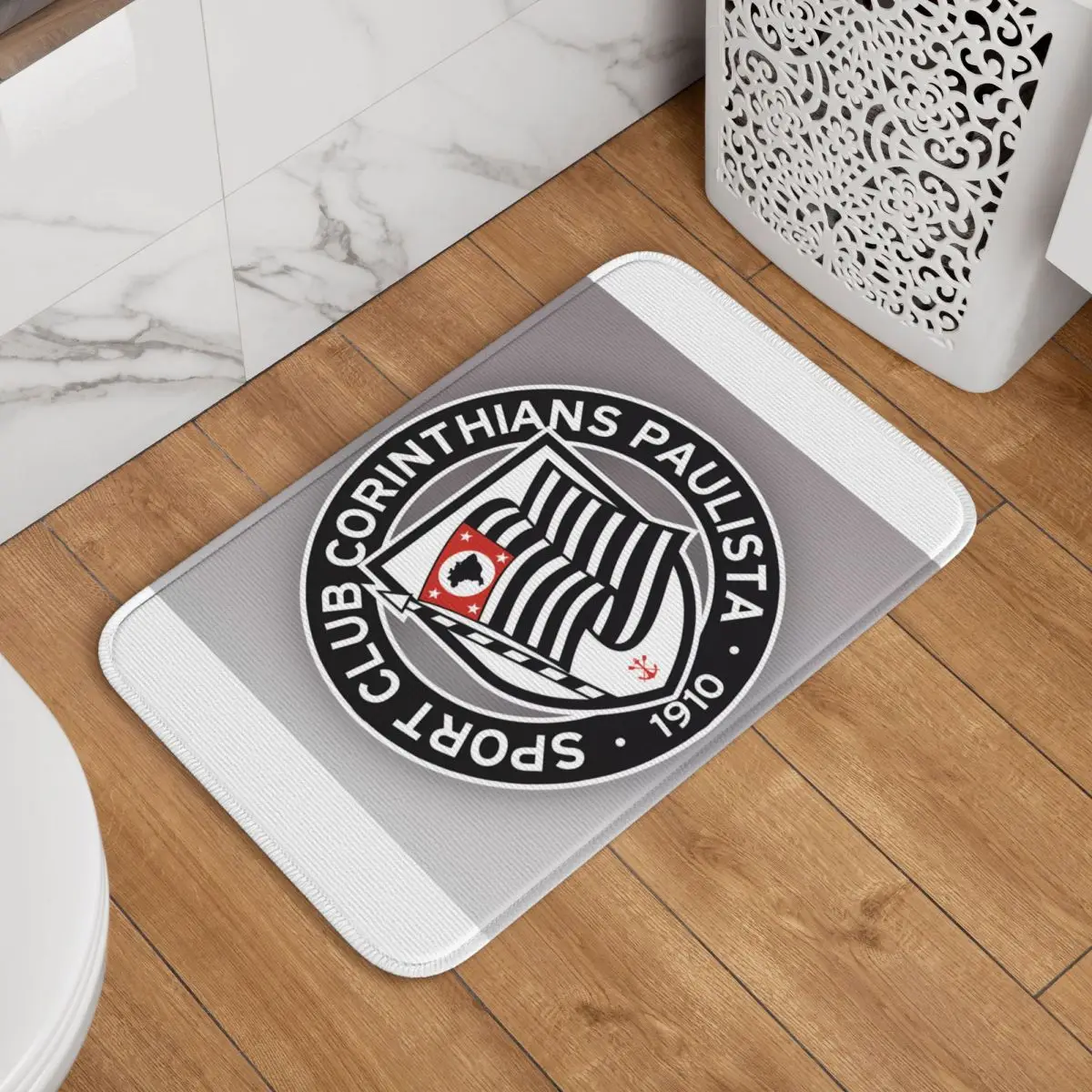 Corinthians Paulista Коврики для унитаза ванной Коврик Ковер Ислам
