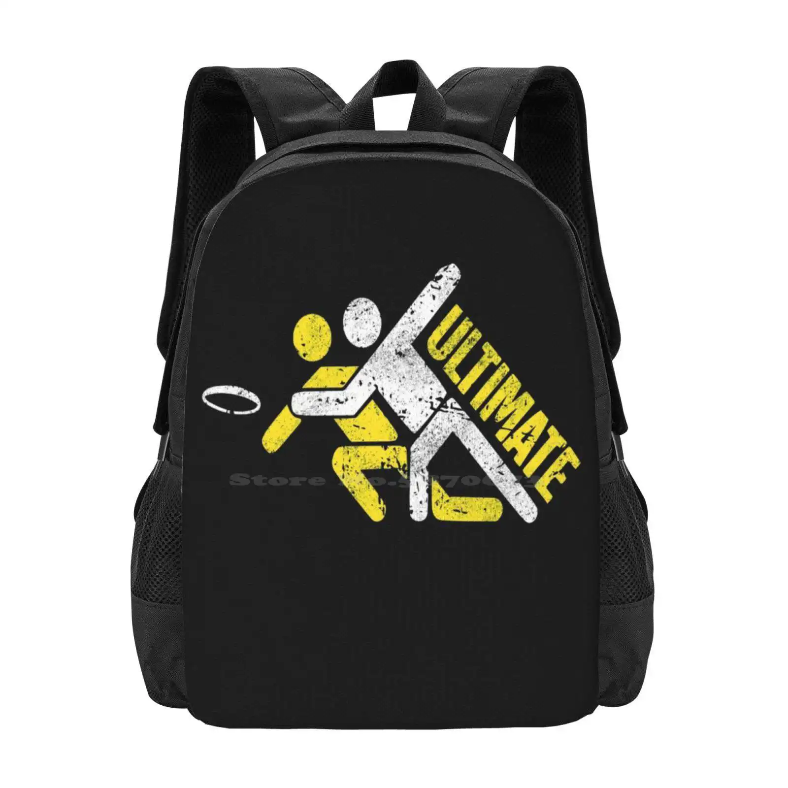 

Ultimate-Extrem Disc Golf Bag Backpack For Men Women Girls Teenage Ultimate Gravitation Gravity Defy Resist To Ignore Disc
