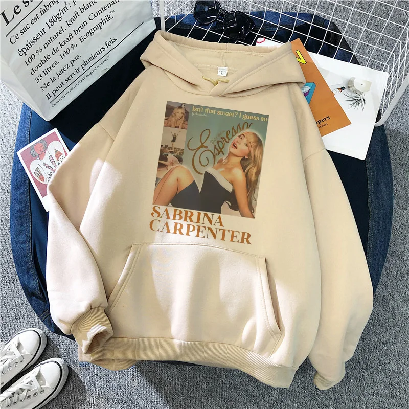 Sabrina Carpenter готические толстовки для мужчин и женщин винтажные с рисунком унисекс