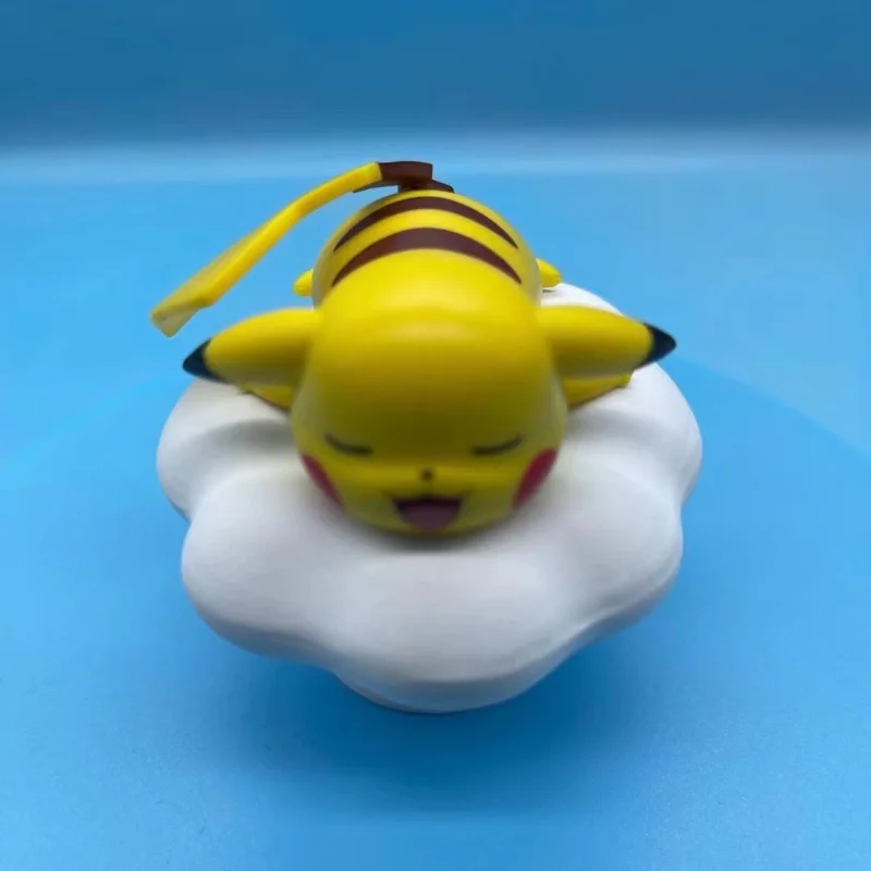 

Pokemon Sleeping Posture Pikachu Swinging Hand-made Car Accessories Model Children's Room Holiday Gift Toys An Office Decorate