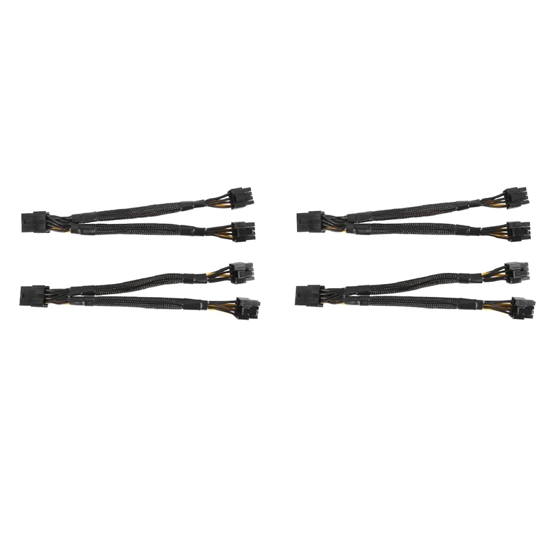 

4 шт., 8-контактный разъем PCI-разъем, 2x8 контактов (6 + 2)