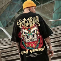 oversized men clothing trendy graphic t shirts in bulk printed mens t usa black t shirt vintage clothes streetwear summer top