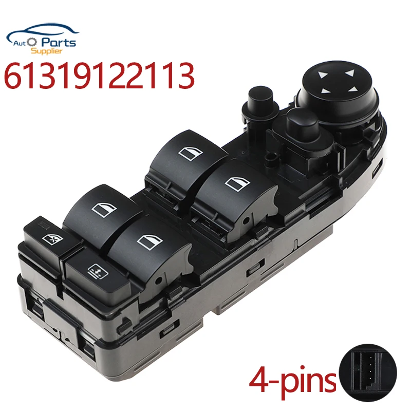

New 61319122113 Door Electric Power Window Switch for BMW 5 E60 E61 520i 523i 525d 525i 528i 530i 540i 550i 2003-2010