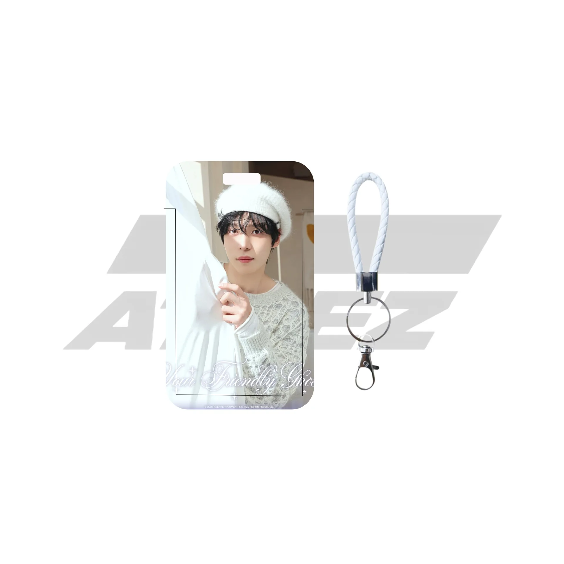 Фото Держатель для фотокарточек ATEEZ HD с веревкой, брелок для ключей, для фотографий Хонджуна, Йёсанга, Юнхо, Минги, Сан, защитный чехол для ID-карт и косплея №2